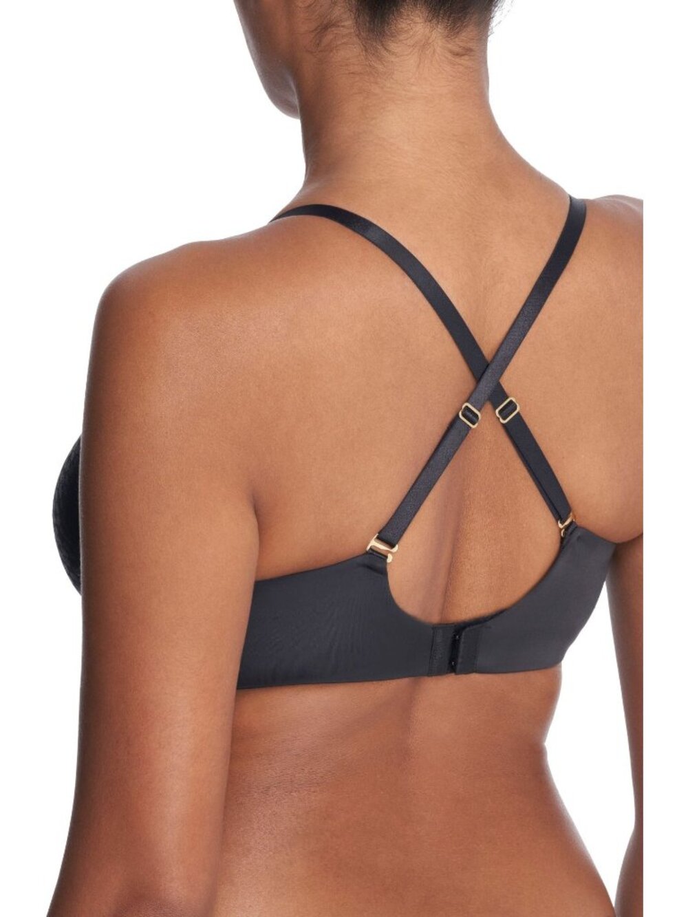 🆕NATORI Comfort Evolution Convertible Underwire Bra 40D Black #731337 - Picture 2 of 9